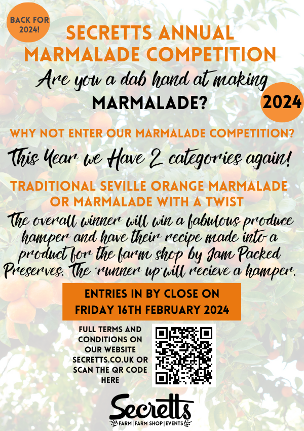 Marmalade Competition 2024 Secretts   For Website Marmalade Comp Poster 2024 